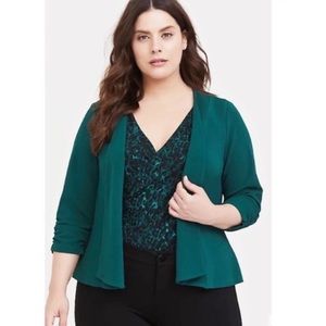 Torrid drape blazer